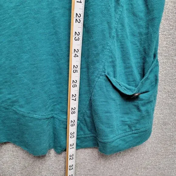 HABITAT TEAL LAGENLOOK TUNIC TOP, SIZE XL0 - Picture 7 of 7